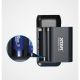 8. XTAR ŁADOWARKA Z FUNKCJĄ POWER BANK DO AKUMULATORÓW CYLINDRYCZNYCH LI-ION 18650/20700/21700 CZARNA - 2 KANAŁY PB2SLV2