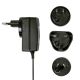 3. Lindy 73824 adapter zasilający/ inwentor Wewnętrzna Czarny