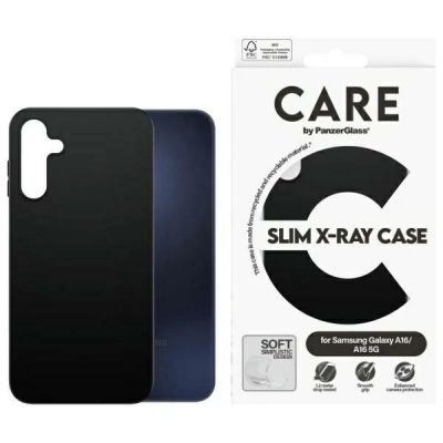 Etui CARE by PanzerGlass Fashion Case na Samsung Galaxy A16  / A16 5G - czarne