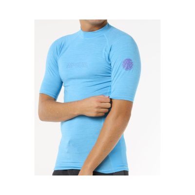 3. Lycra RIP CURL Dawn Patrol Upf Perf S/S niebieski