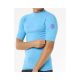 3. Lycra RIP CURL Dawn Patrol Upf Perf S/S niebieski
