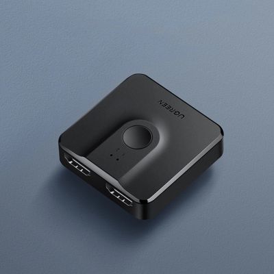 18. Ugreen switch przełącznik rozdzielacz HDMI - 2x HDMI 4K 60Hz czarny (CM217)