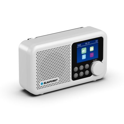 4. Radio przenośne BLAUPUNKT DAB DR8WH, biały