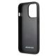 7. Etui AMG Leather Debossed Lines na iPhone 13 Pro / iPhone 13 - czarne