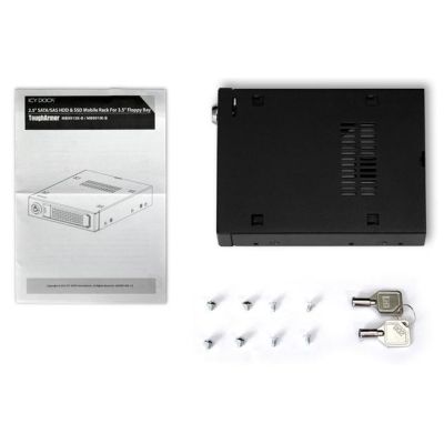7. Icy Dock MB991SK-B panel drive bay Czarny