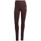 2. Legginsy damskie adidas Essentials Linear Cotton brązowe JY4886