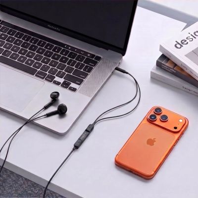 4. Słuchawki przewodowe Tech-Protect Ultraboost Core G4 Mini Jack - czarne