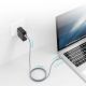 7. Kabel Choetech XCC-1002-GY USB-C - USB-C PD QC 100W 5A 480Mb/s 1,8m - szary