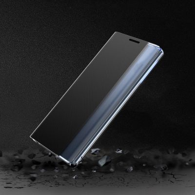 8. Sleep Case pokrowiec etui z klapką typu Smart Cover iPhone 13 niebieski