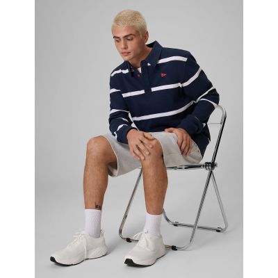 6. Longleeve polo relaxed męski 4F 4FRSS26TLONM675-31S