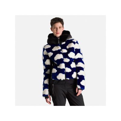 Kurtka puchowa ROSSIGNOL W Teddy Down Jkt niebieski
