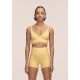 5. Legginsy treningowe damskie CASALL Ultra High Waist Hot Pant kolor żółty