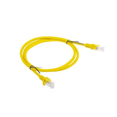 LANBERG PATCHCORD UTP KAT.6 1M ŻÓŁTY