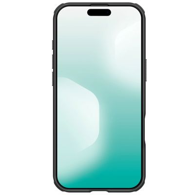 4. Etui Nillkin Super Frosted Shield Pro kompatybilne z MagSafe na iPhone 17 Air - przezroczyste czarne
