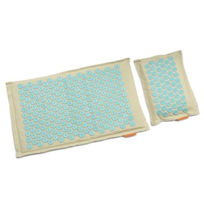 10. Mata do akupresury + poduszka SMJ sport YG009 Premium Eco (len kokos gryka)