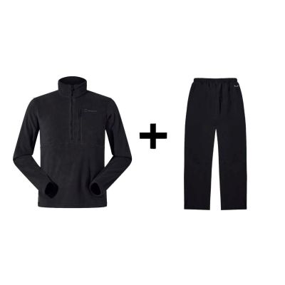 Bluza Berghaus Prism PT HZ  roz. L Czarna + Berghaus HILLWALKER OVRTRS AM BLK/BLK roz. L