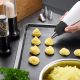 3. GEFU 13761 Zestaw narzędzie do dekorowania ciastek Stal nierdzewna