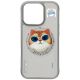 6. Etui Nimmy Glasses Cool Cat MagSafe na iPhone 16 Pro Max - szare