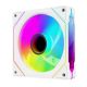 7. RAMPAGE WENTYLATOR DO OBUDOWY 120MM 1800RPM INFINITE LOOP ARGB WHITE PWM