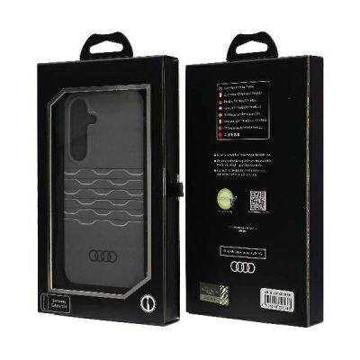 7. Etui Audi IML Geometric Pattern Case na Samsung Galaxy S24 - czarne