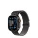 5. Apple Watch Ultra 2 GPS + Cellular 49mm tytanowa koperta z czarnym tytanowym paskiem Milanese - M