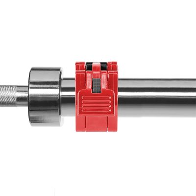 8. Gryf prosty olimpijski 20kg 2200mm GOP220 PRO + ZG1000R zaciski lock HMS