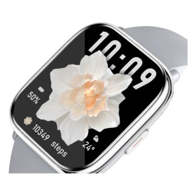 6. myPhone Zegarek Pastelowy | Inteligentny zegarek | Dioda AMOLED | 1,75" | Wodoodporny | Srebrnoszary