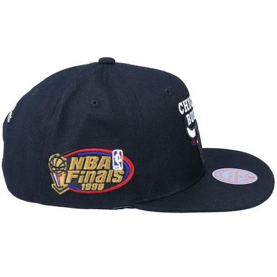 3. Mitchell &amp; Ness czapka z daszkiem NBA Chicago Bulls Top Spot Snapback Hwc Bulls HHSS2976-CBUYYPPPBLCK