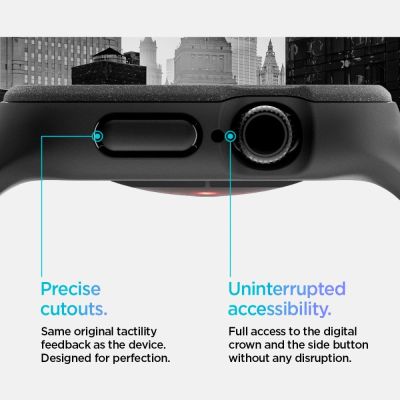 18. Pasek Spigen Vault Pro na Apple Watch 42 mm - czarny mat