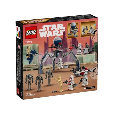 2. LEGO Star Wars 75372 Zestaw bitewny z żołnierzem armii klonów™ i droidem bojowym™