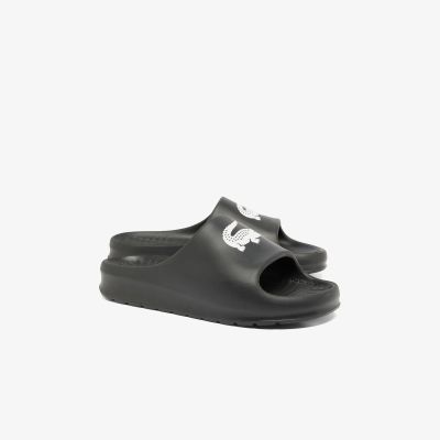 4. Lacoste SERVE SLIDE 2.0 224 1 CMA BLK/WHT (748CMA001031261)