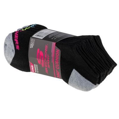 Skarpetki Skechers 6pk No Show S108264-BLK