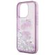 6. Etui Hello Kitty Liquid Glitter 50TH Anniversary Party na iPhone 16 Pro - fioletowe