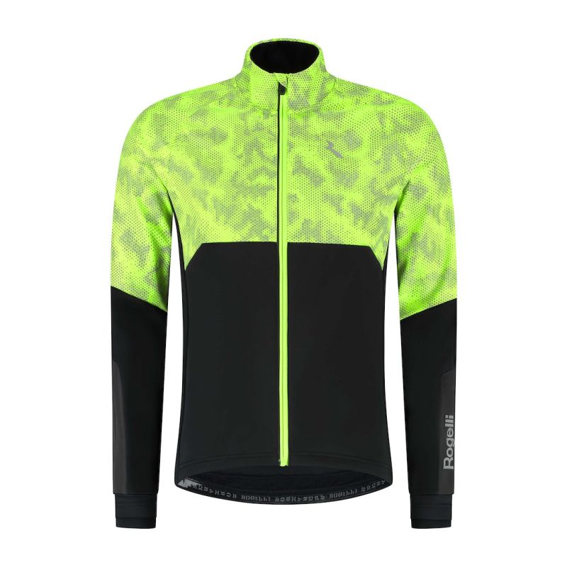 Rogelli kurtka zimowa ESSENTIAL HIVIS II fluor 2XL