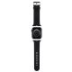 2. Pasek Karl Lagerfeld 3D Rubber Karl&Choupette Heads na Apple Watch 38/40/41mm - czarny