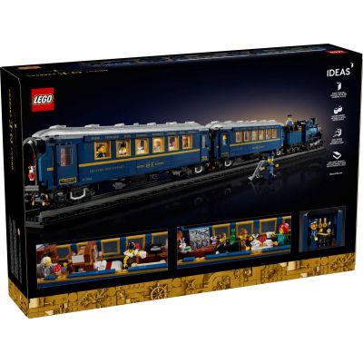 2. LEGO Icons 21344 Pociąg Orient Express
