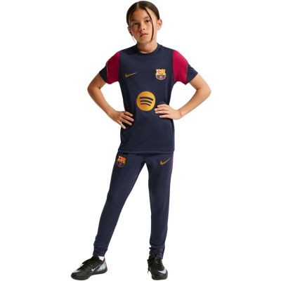 6. Koszulka dla dzieci Nike FC Barcelona Strike granatowo-bordowa II3237 401