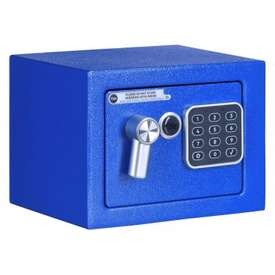2. Yale Mini Electronic Safe Blue Sejf podstawowy YSV mini niebieski