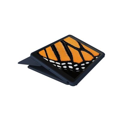 4. Logitech 920-010361 klawiatura do urządzeń mobilnych QWERTZ Niemiecki Smart Connector Niebieski