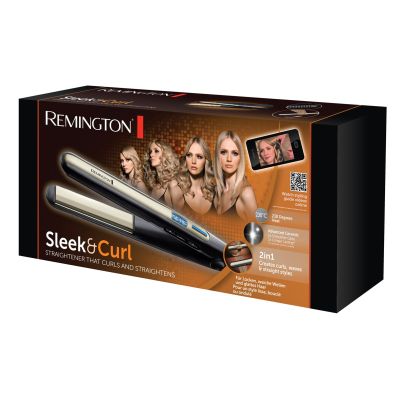 8. Prostownica do włosów REMINGTON S6500 (45W; kolor czarny)