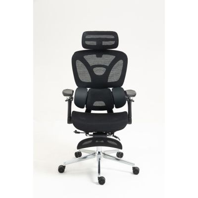 80. Activejet Fotel biurowy Ergonomiczny YK848 czarny