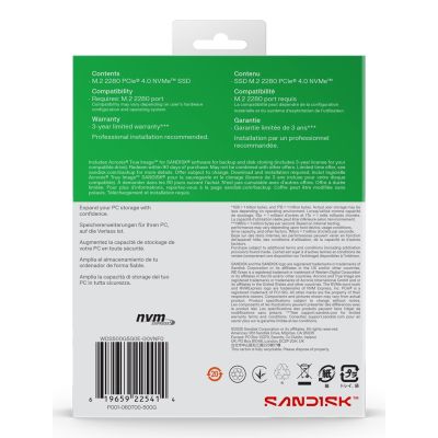 10. Dysk SSD WD Green SN3000 500GB M.2 NVMe WDS500G4G0E