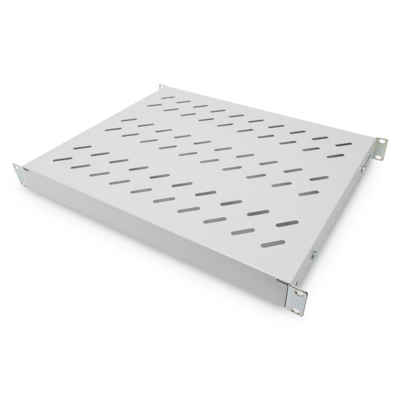 2. Digitus Półka ze zmiennymi szynami mocującymi do montażu stałego w szafach 483 mm (19")