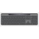 2. Logitech Signature Slim Solar+ K980 for Business klawiatura Uniwersalne RF Wireless + Bluetooth QWERTZ Niemiecki Grafitowy