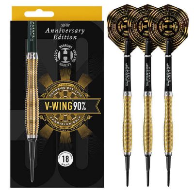 14. Rzutki Harrows V-Wing 90% 50th Anniversary Edition steeltip