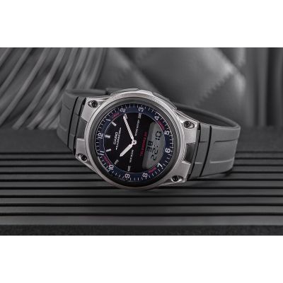 6. Zegarek Męski CASIO DUAL AW-80-1AVDF + BOX