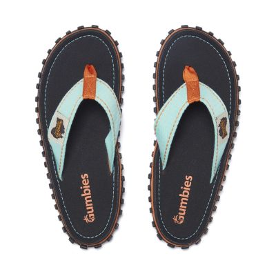 Gumbies japonki unisex ISLANDER FLIP-FLOP TRICOLOR BLACK