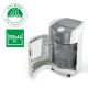 3. Niszczarka Leitz IQ OptiMax Small Office 350, 22l, P5, 8 kartek, Automatyczny Start/Stop, Funkcja cofania, Obrotowy pojemnik - 33% większa pojemność na ścinki