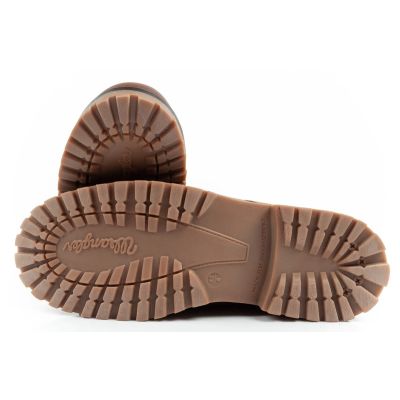 9. Wrangler Arch buty męskie sztyblety trzewiki eleganckie skóra naturalna brązowe