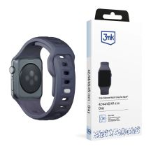 Pasek silikonowy 3mk Silicone Watch Strap do Apple Watch 42 / 44 / 45 / 49 mm - szary